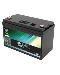 Lithium Batteri: 125Ah 12V LiFePo4, Heat Pro Connect