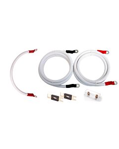 2x25mm² 1.5m Batterikabel med sikring og holder (ANL)