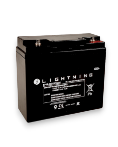 AGM Batteri: 18 AGM Lightning GP18, 12V 18Ah